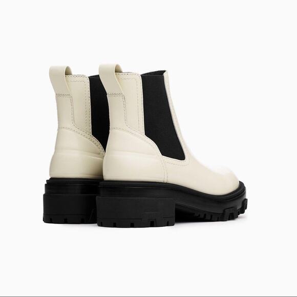 rag & bone Lug Sole Chelsea Boot White Size 8.5 - Picture 9 of 9